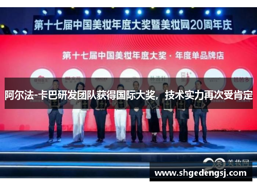 阿尔法-卡巴研发团队获得国际大奖，技术实力再次受肯定